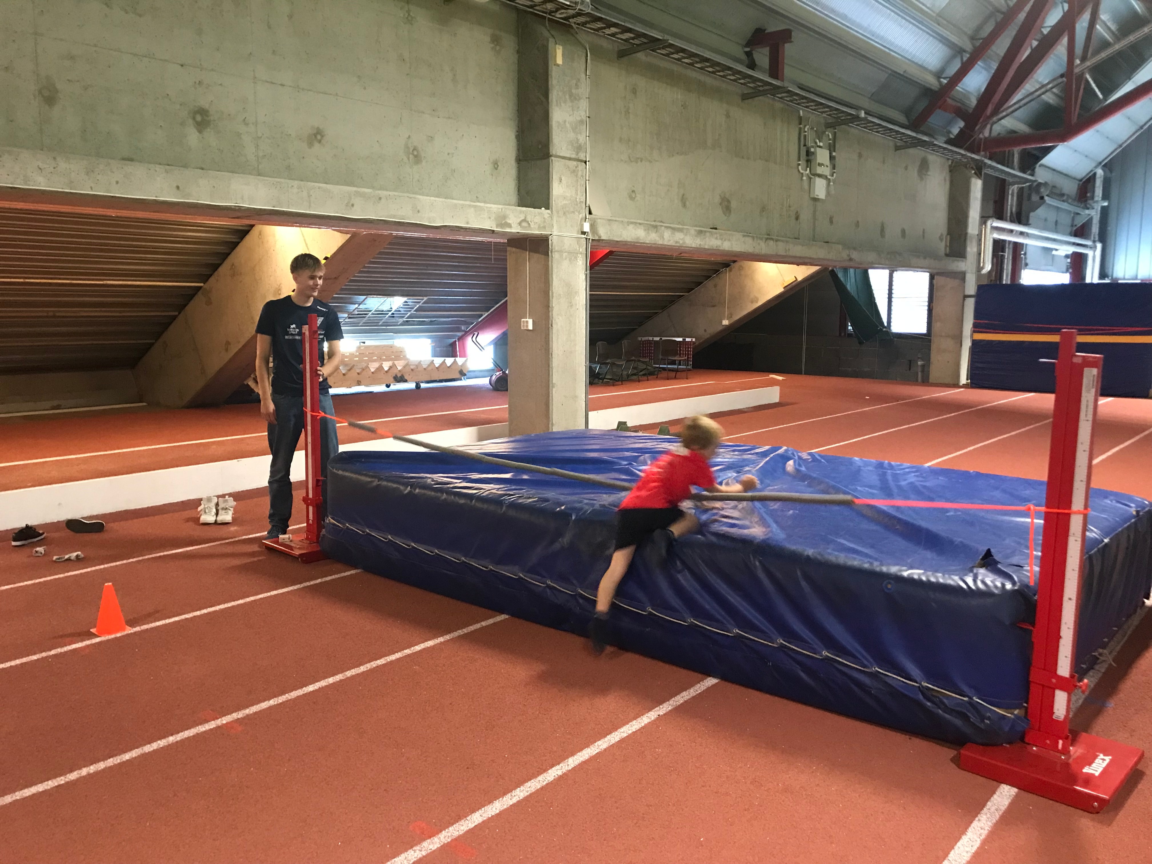 FIF på Barneidrettens dag i Østfoldhallen